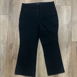 J-Crew Black Cropped Slacks